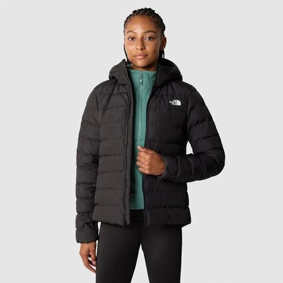 The North Face Aconcagua Hiking Padded Jacket with Logo Print Hood Black XS NWT - Picture 1 of 12